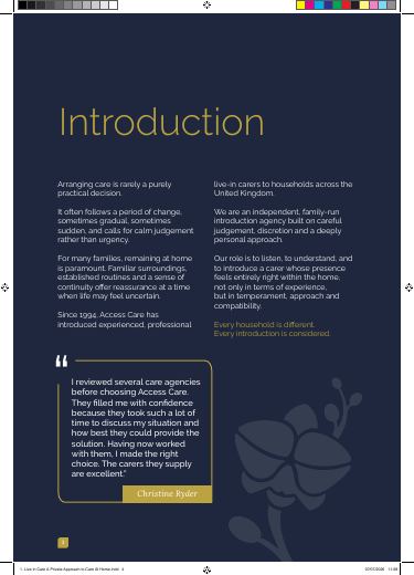 Access Care brochure page 4