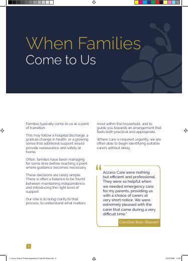 Access Care brochure page 6